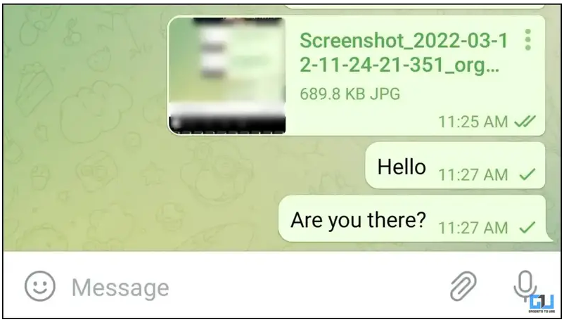 你懂 Telegram 勾勾啥意思吗？