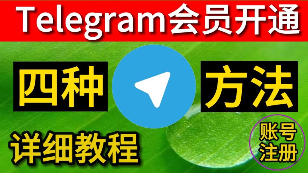 Telegram Premium怎么开?完整步骤